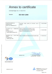 ISO 9001-2008 group valvitalia industriales 3